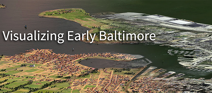 UMBC's Imaging Research Center worked more than two years recreating how Baltimore would have looked in the early 1800