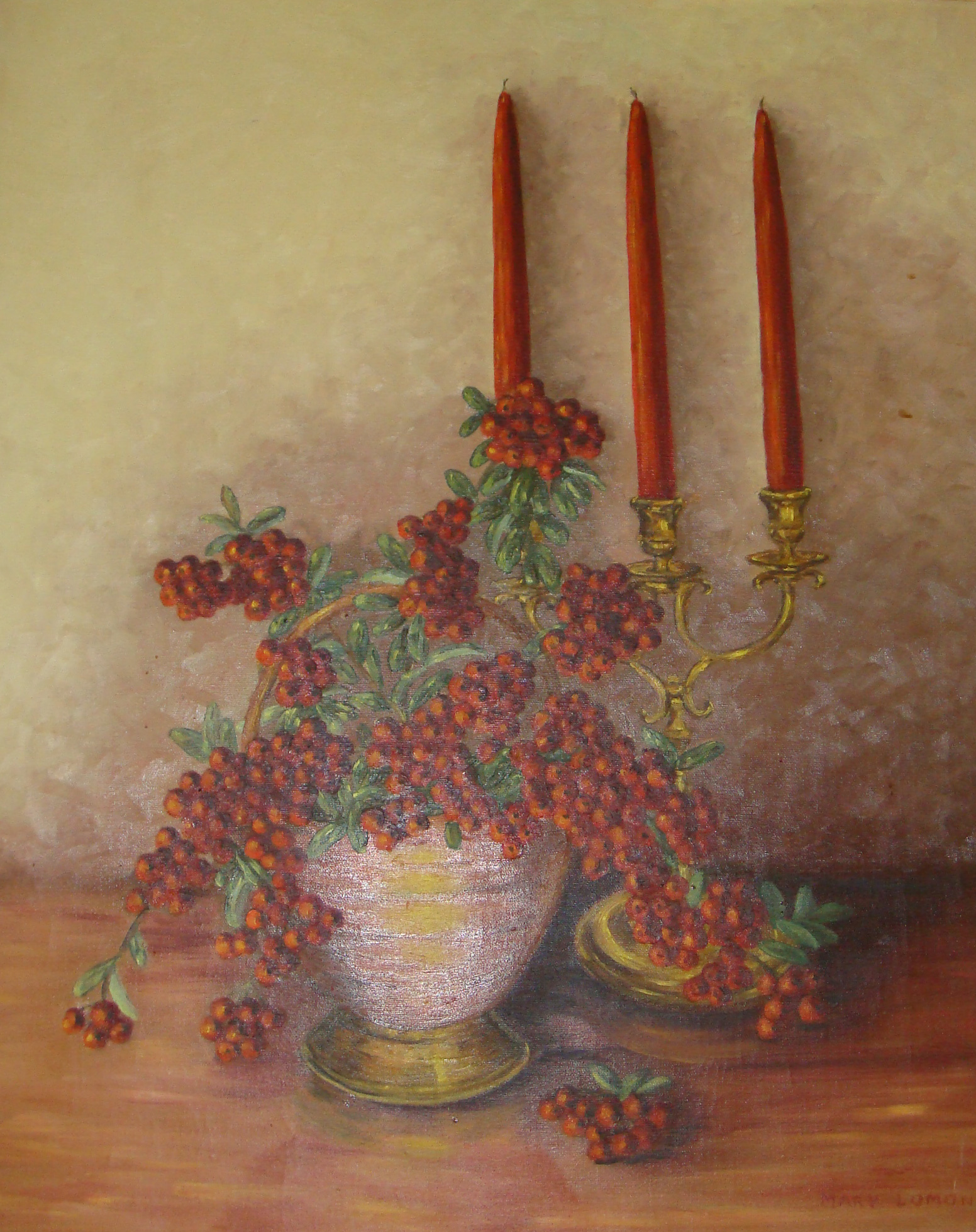 Oil painting by Mary Lomonaco