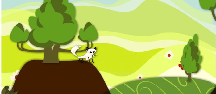 Esca la Volpe is a game develped at UMBC for the 2011 GLobal Game Jam. Using simple sweeping motions and color mechanics, you must save the last celestial fox in the world from extinction, traversing obstacles to survive! 