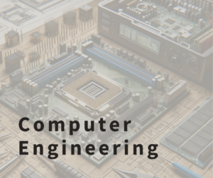 A computer circuit graphic; "Computer Engineering" text in bold is overlaid.