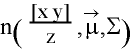 n([x y]/z, u, S)